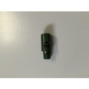 Kordelstopper Schnurstopper Kapuze 22 mm gr&uuml;n, per 2 St&uuml;ck