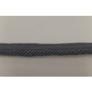 Paspelkordel Paspelband Kordel Band rauchblau Breite 9 mm, Meterware