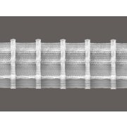 Bleistiftfaltenband f&uuml;r Gardinen 1 Falte 1:3 50 mm volltransparent, Meterware