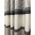 Dekostoff Vorhang Stoff Streifen Welle rohwei&szlig; silber grau blickdicht, Meterware