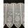 Pannaux Bistro Gardine Scheibengardine Stickerei Blumen natur H 45 cm, Meterware