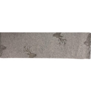 Tischl&auml;ufer Landhaus Filz Hirsch creme 140 cm x 40...