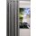 Dekostoff Vorhang Kreise silber grau blickdicht, Meterware