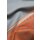 Dekostoff Gardine Vorhang Streifen orange grau gelb teiltransparent, Meterware